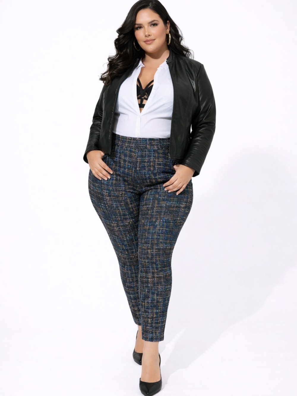 NWT Torrid Studio Luxe Pencil Ponte Skinny Pant Plus Size (26T)